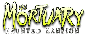 The Mortuary Haunted Mansion logo